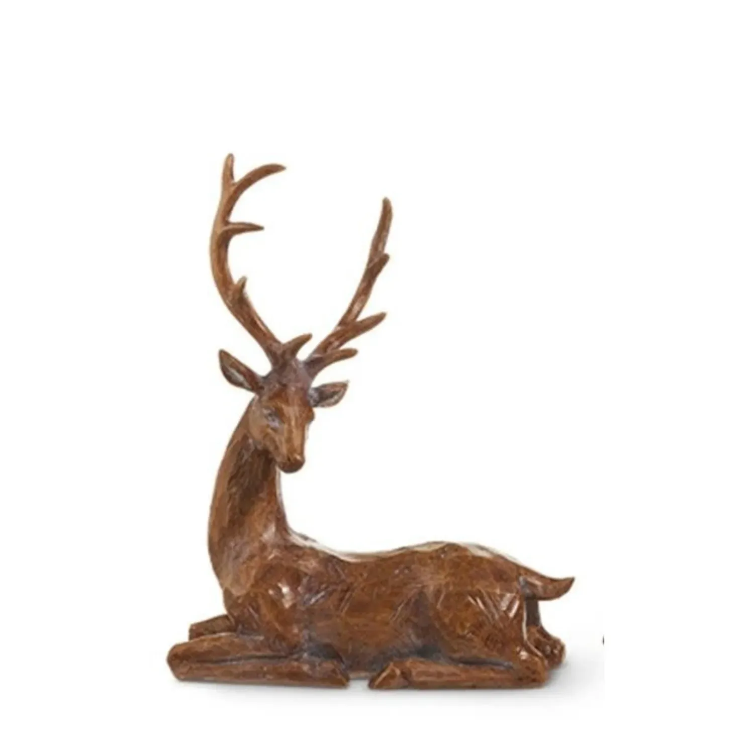 22" Wood Look Deer