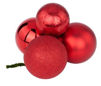 100/80MM BALL CLUSTER - RED