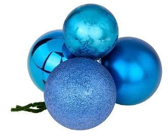 100/80MM BALL CLUSTER - ROYAL BLUE