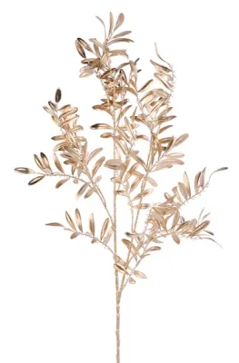 Laurel Berry/Leaf Spray GOLD 34"L L