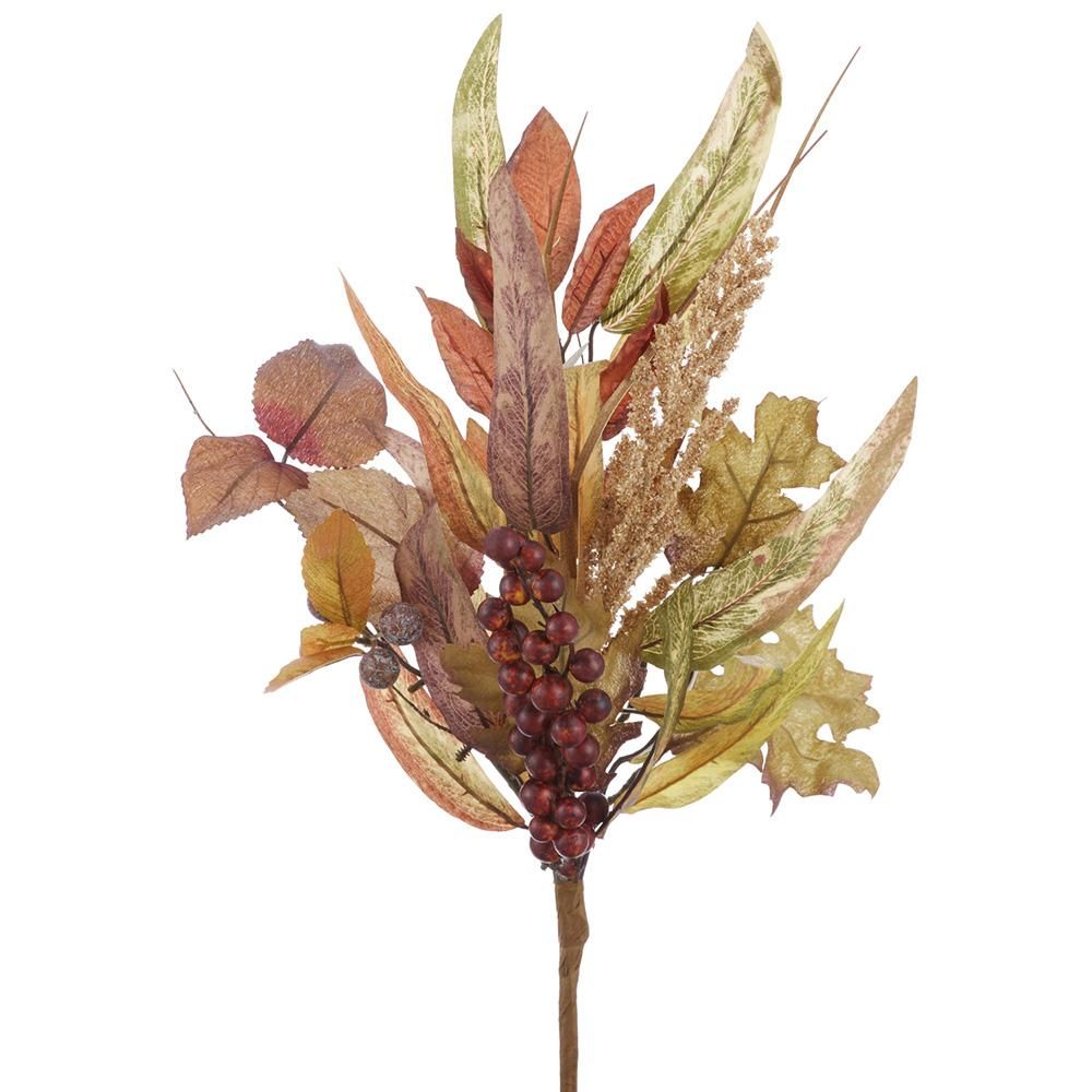 18" BERRY/MIXED FALL LEAF PICK