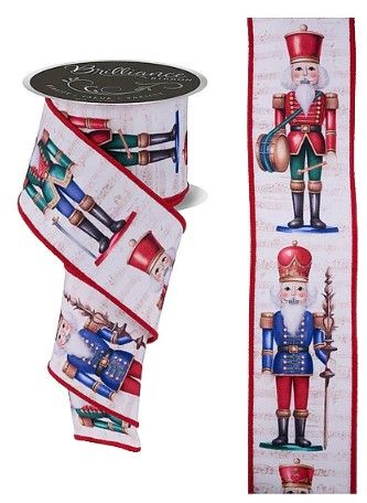 2.5"X10YD NUTCRACKER RIBBON