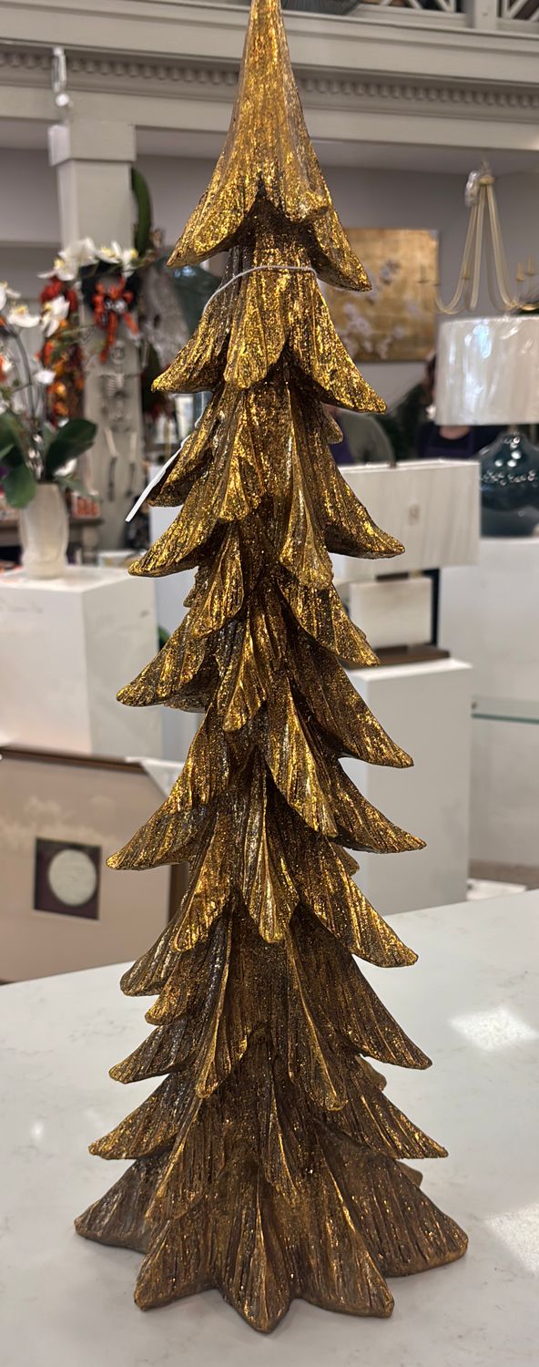 24" GOLD SLIM TREE