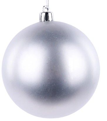 100MM V.P. SMOOTH BALL-MATTE SILVER