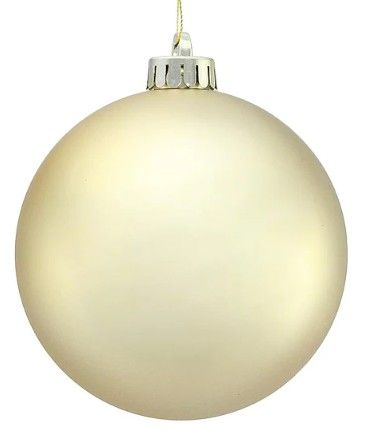120MM V.P. SMOOTH BALL-MATTE LIGHT GOLD