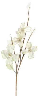 Velvet Dogwood Spray - 31"L