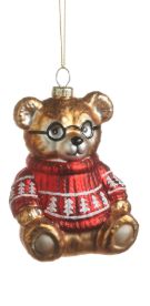 4" Beary Christmas Ornament