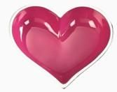 Pink Heart Dish