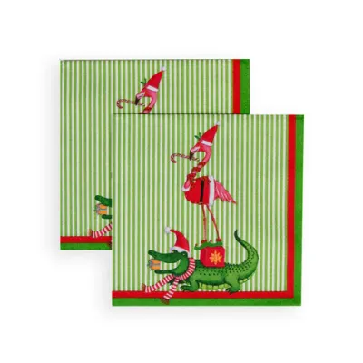 ZOOEY CHRISTMAS-COCKTAIL NAPKIN
