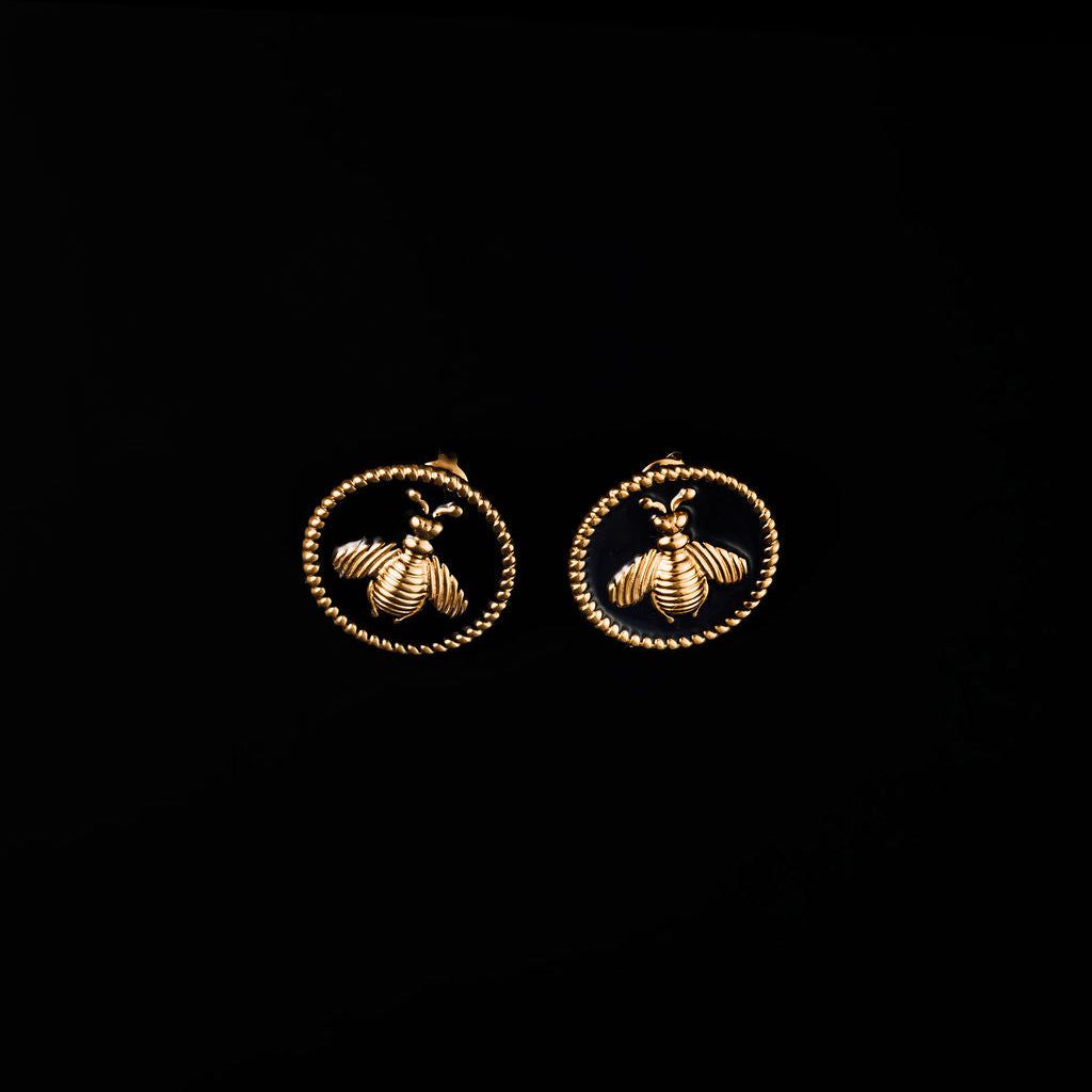 STEWARD &amp; JAMES - HONEY STUD EARRINGS