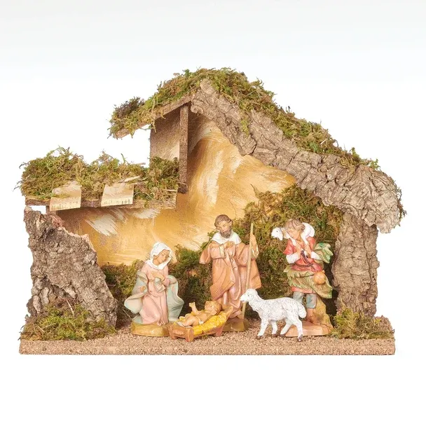 5"SHEPHERD'S WAKE ITALIAN NATIVITY