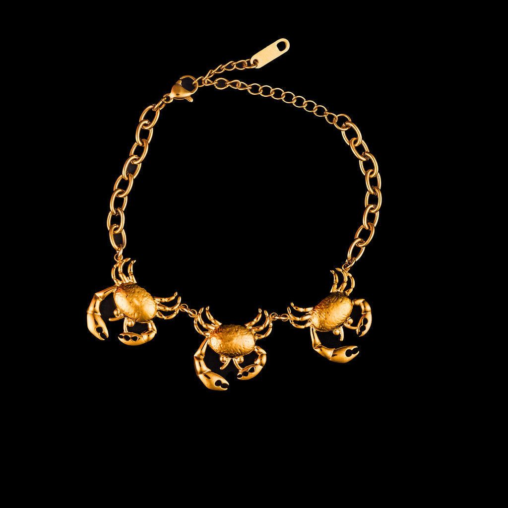 STEWARD &amp; JAMES - CRAB BRACELET