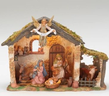 5" SCALE 6 FIGURE NATIVITY