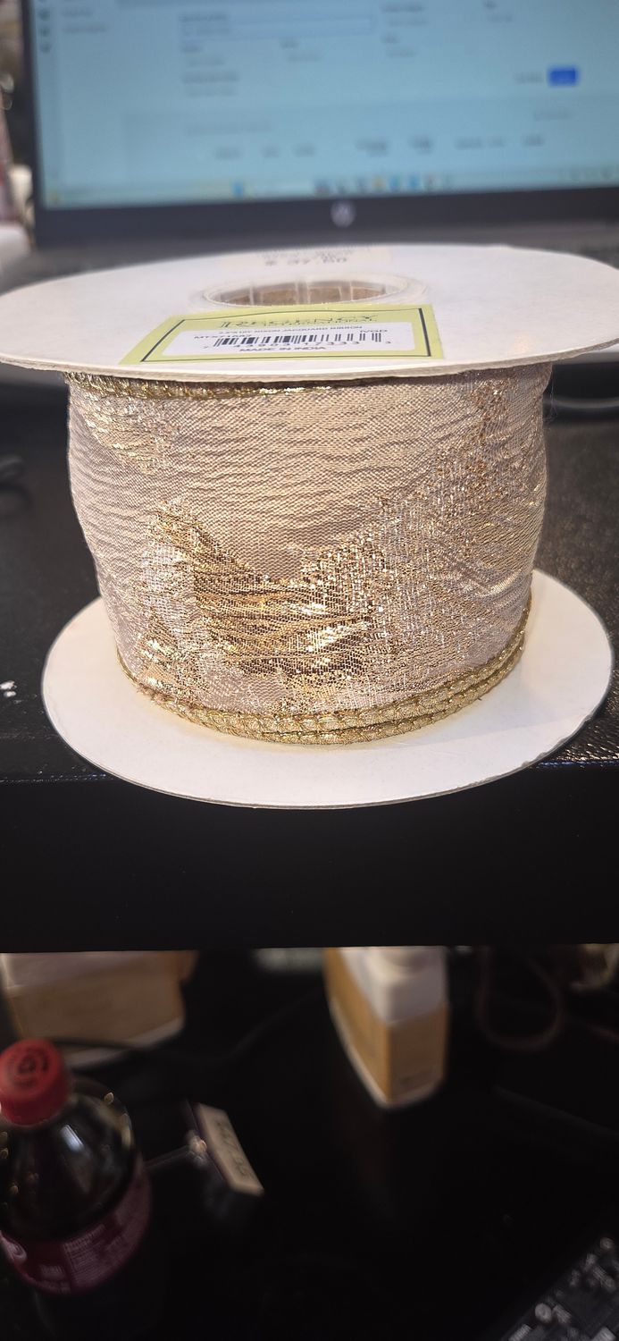 2.5"×10yds Nixon Jacquard Ribbon