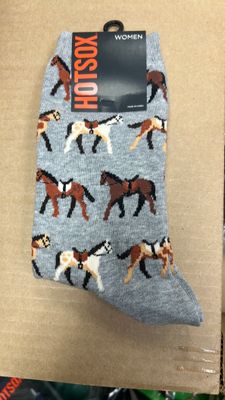WOMEN'S SOCKS ENGLISH RIDING HORSE