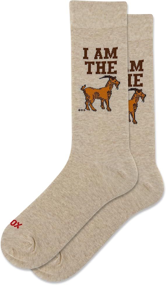 I AM THE GOAT MEN'S SOCKS