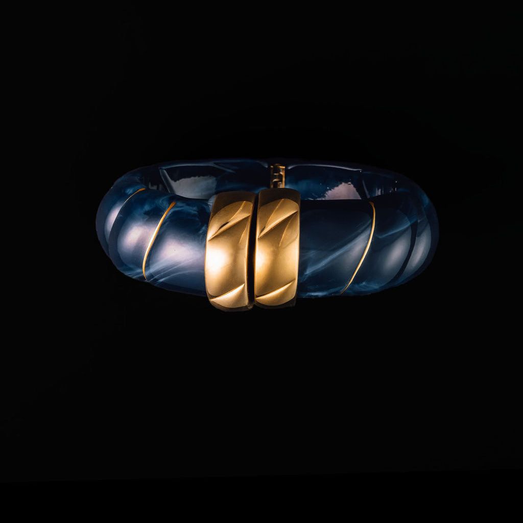 STEWARD &amp; JAMES - NOUVEAU CUFF - NAVY