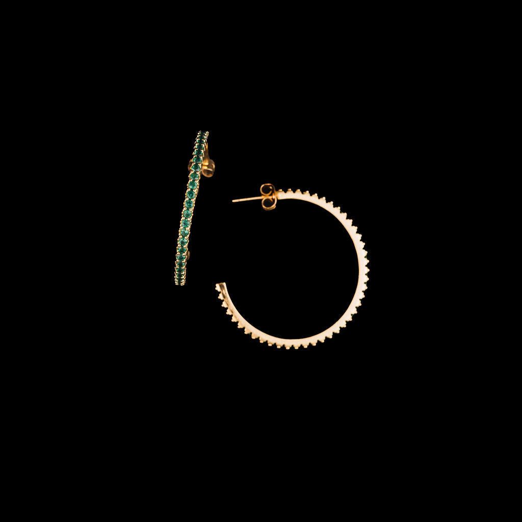 STEWARD &amp; JAMES - KELCE HOOPS EMERALD