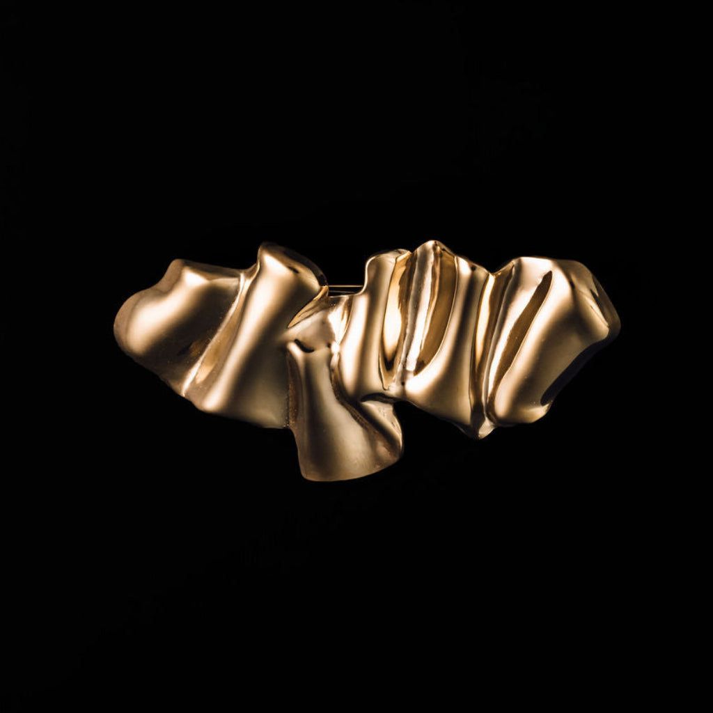 STEWARD &amp; JAMES - WAVE BROOCH