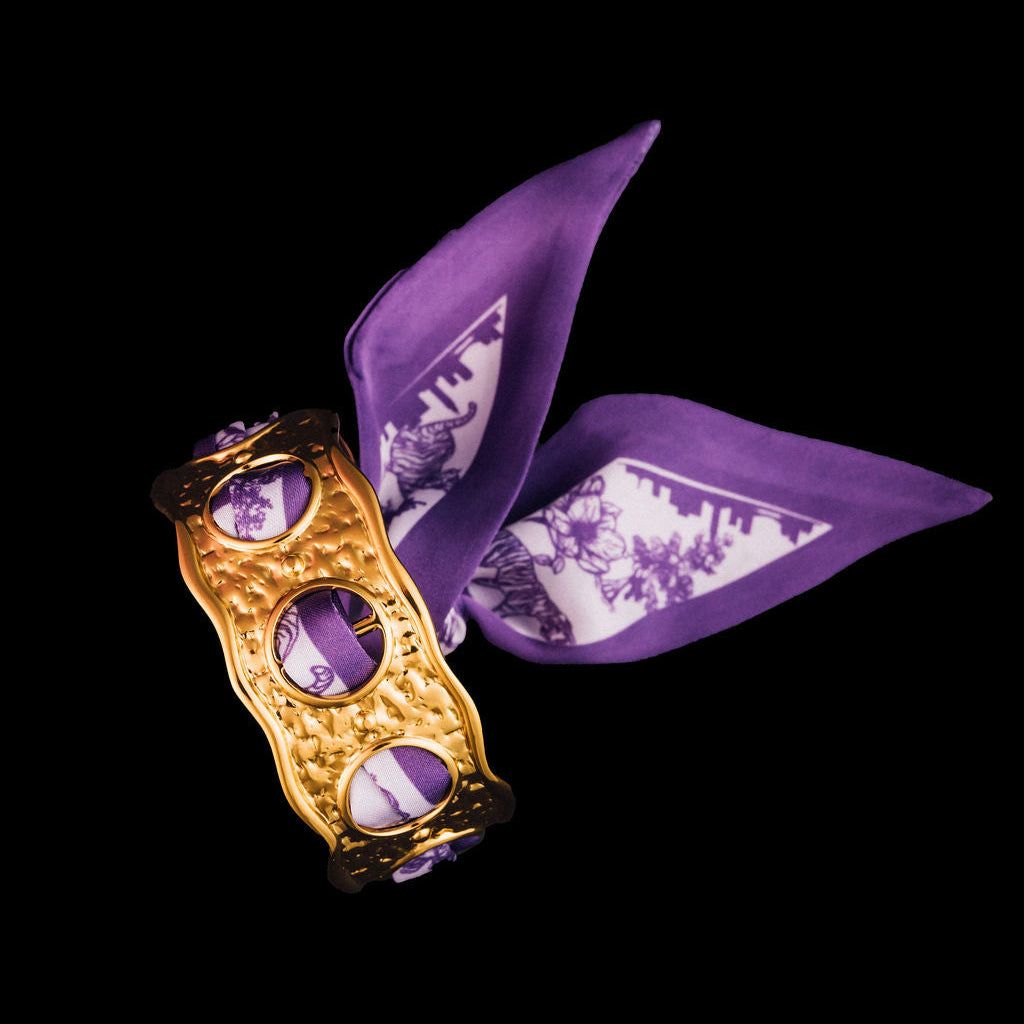 STEWARD &amp; JAMES - GEAUX SCARF CUFF