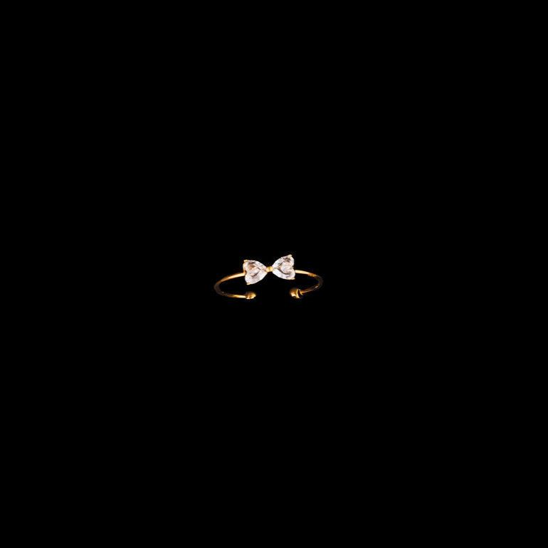 STEWARD &amp; JAMES - SPRAKLE BOW RING