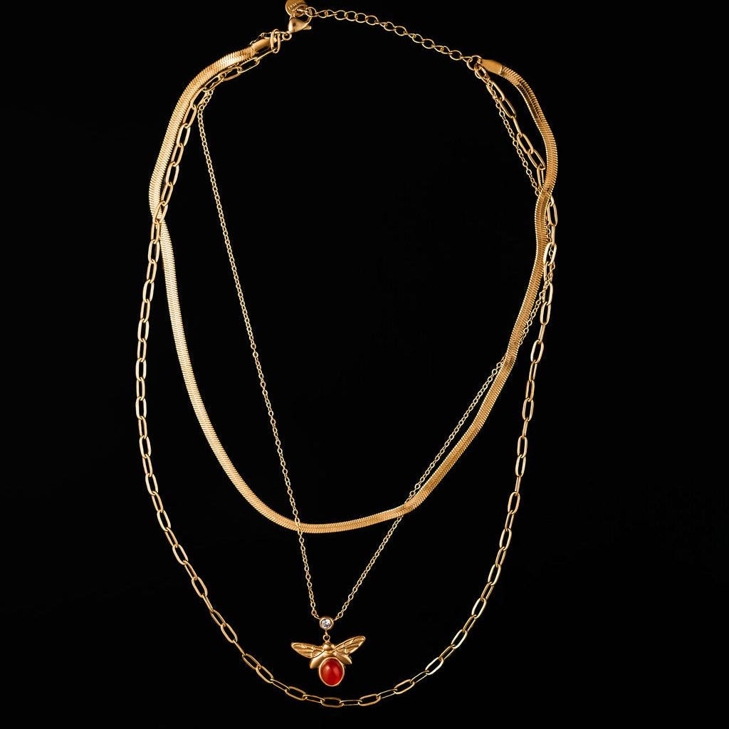 STEWARD &amp; JAMES - BEATRICE LAYERED NECKLACE