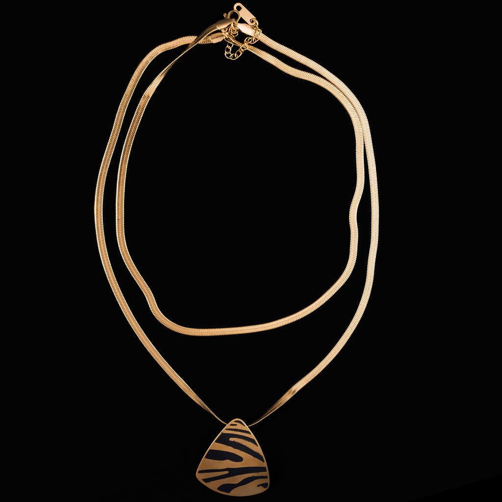 STEWARD &amp; JAMES - BENGAL STRIPE NECKLACE