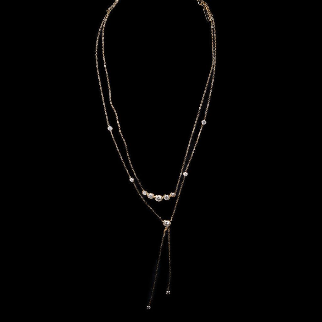 STEWARD &amp; JAMES - VEUVE LAYERED NECKLACE
