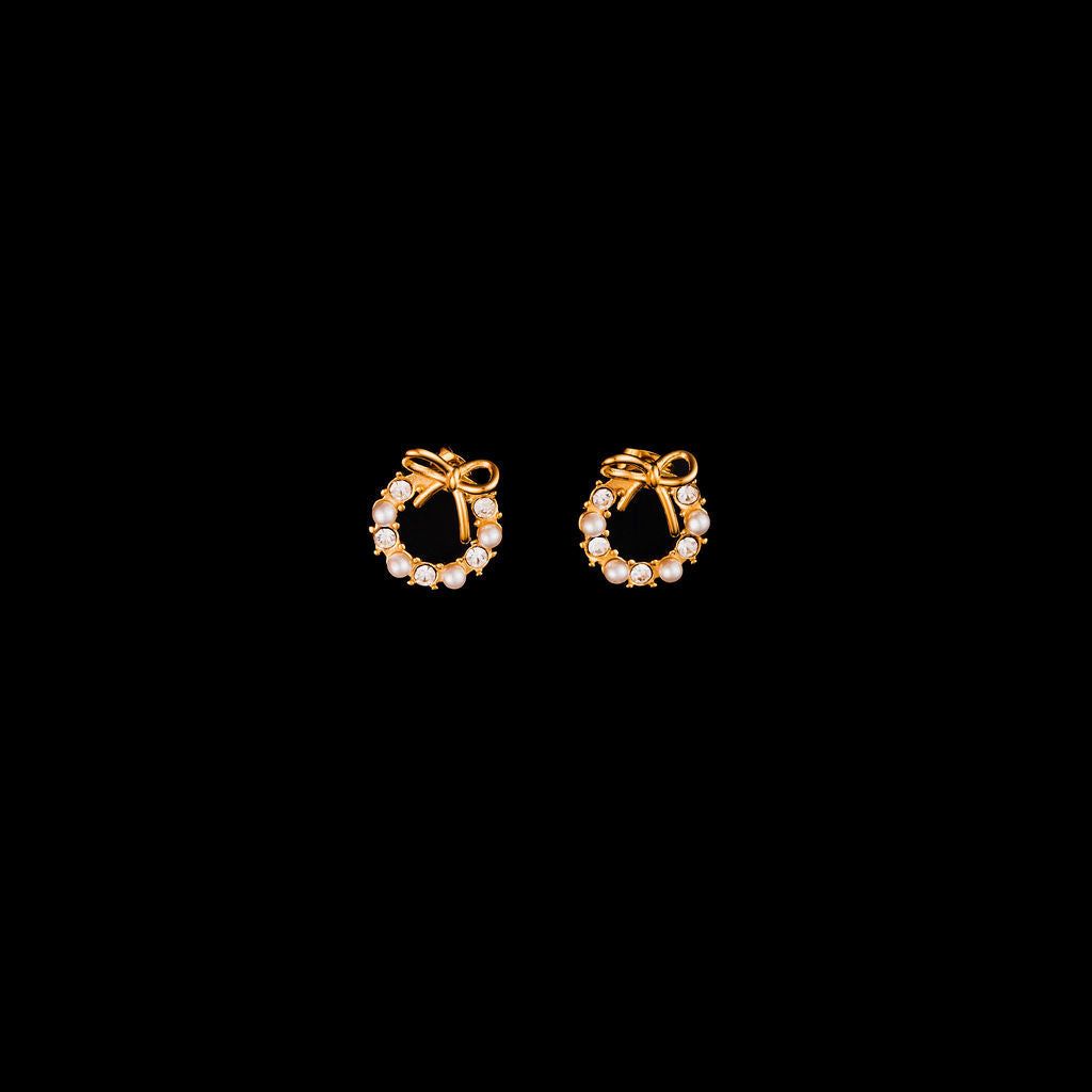 STEWARD &amp; JAMES - WREATH STUD EARRINGS