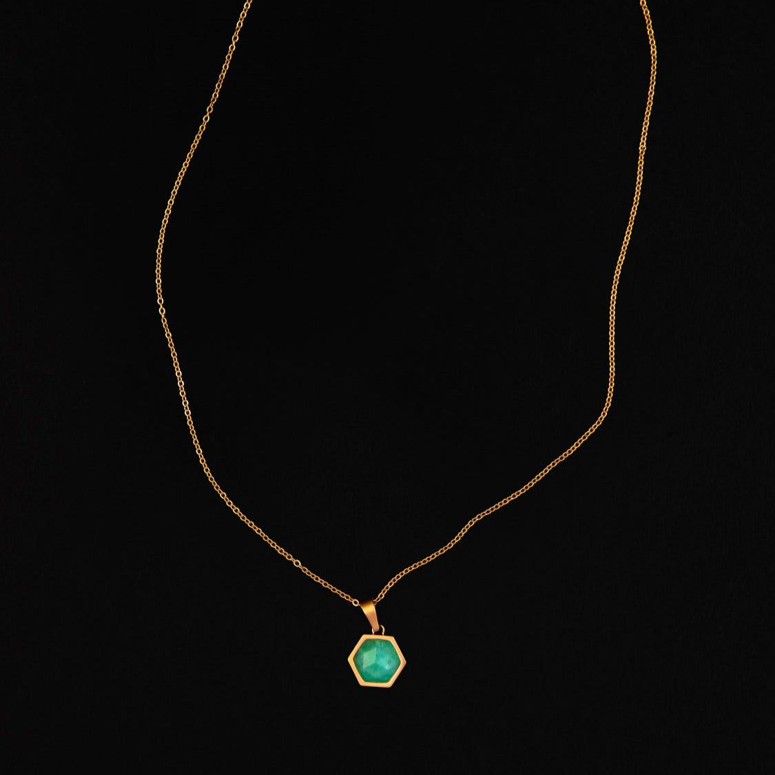 STEWARD &amp; JAMES - SARRO NECKLACE IN AVENTURINE
