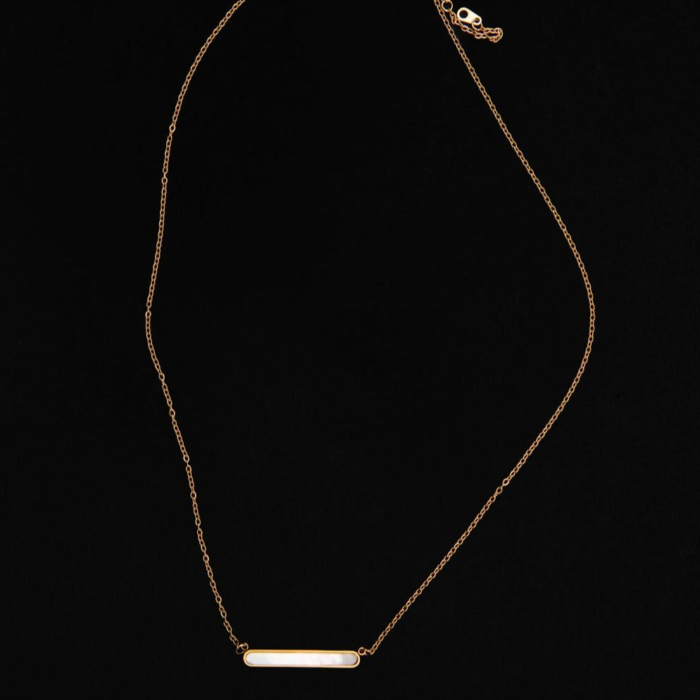 STEWARD &amp; JAMES - ALYS BAR NECKLACE