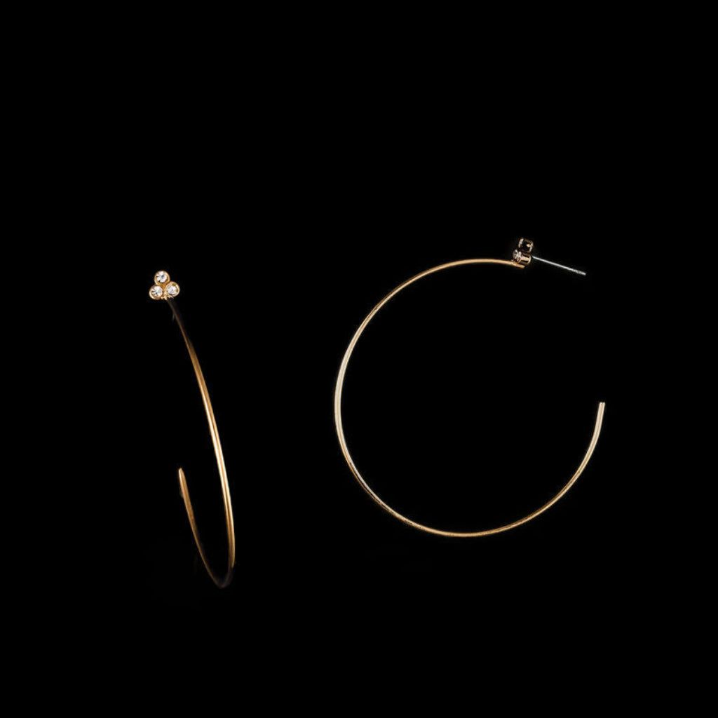 STEWARD &amp; JAMES - CELESTE HOOP EARRINGS