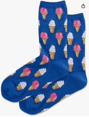Women's Ice Cream Crew Socks