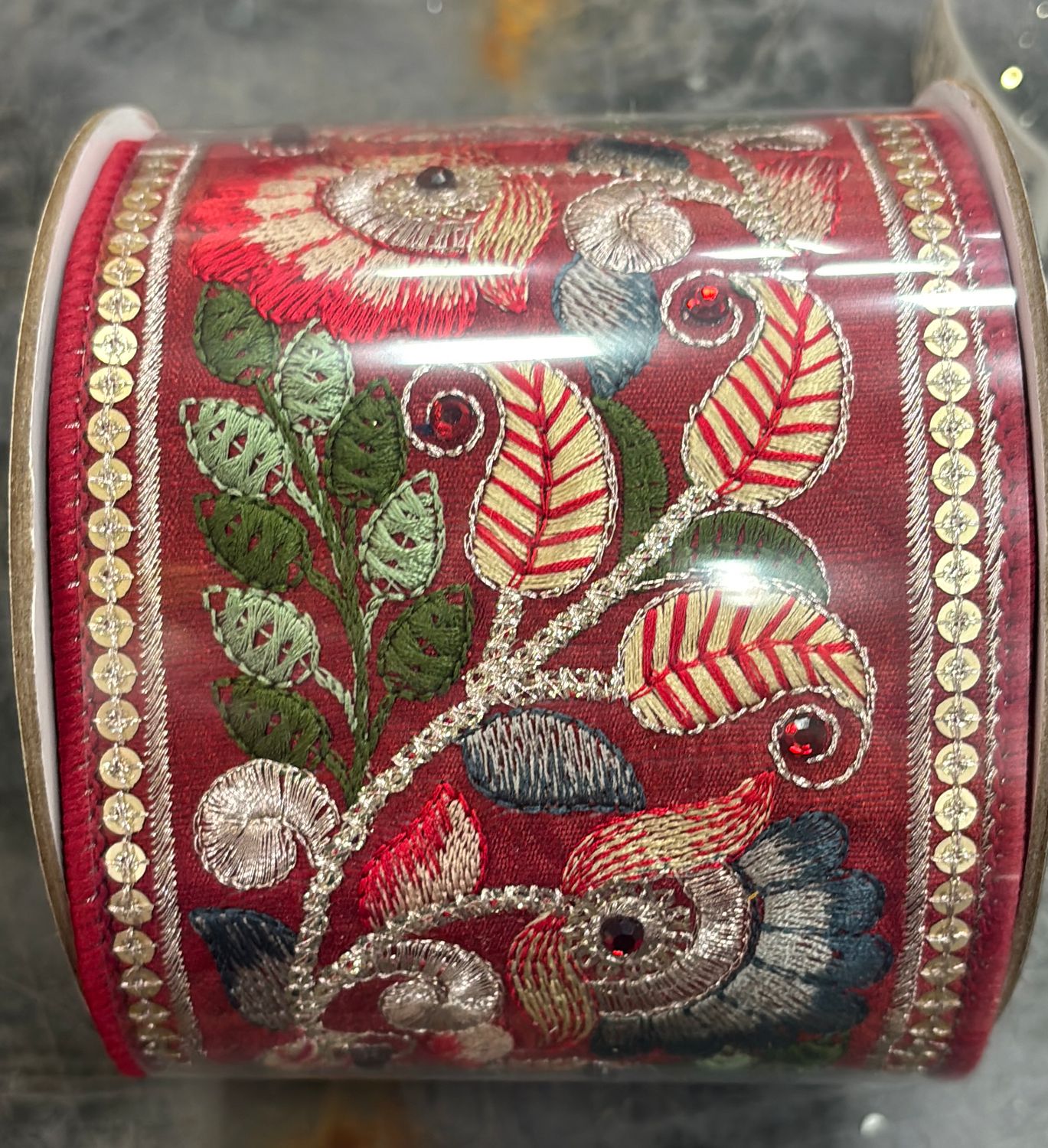 FREYA FLOWER MULTI 4" X 5YD
