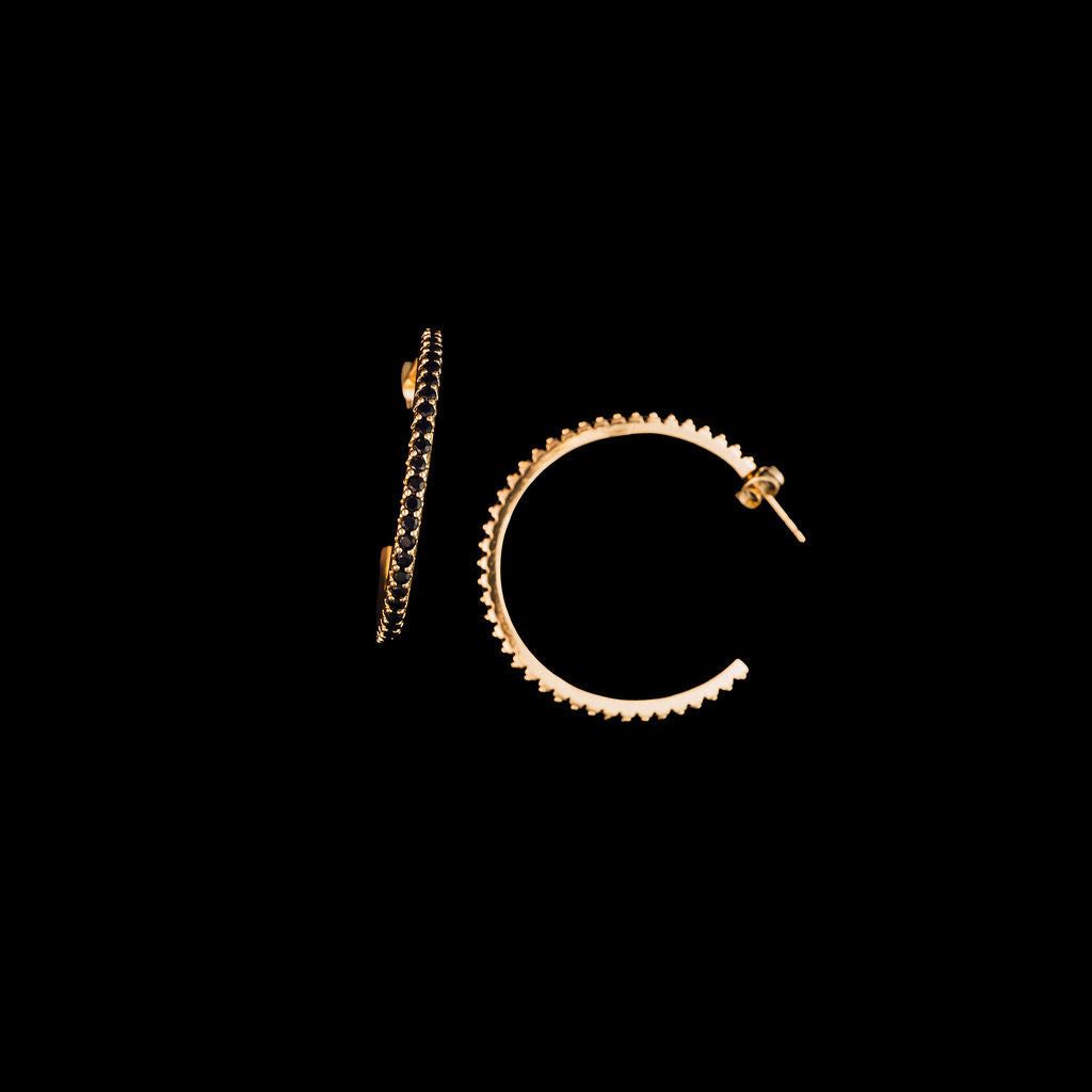 STEWARD &amp; JAMES - KELCE HOOPS BLACK