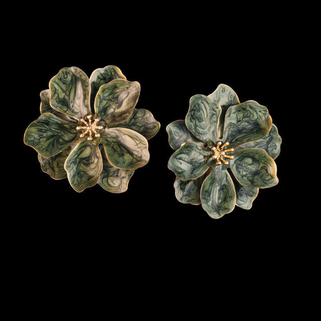 STEWARD &amp; JAMES - EVERLY FLORAL EARRINGS