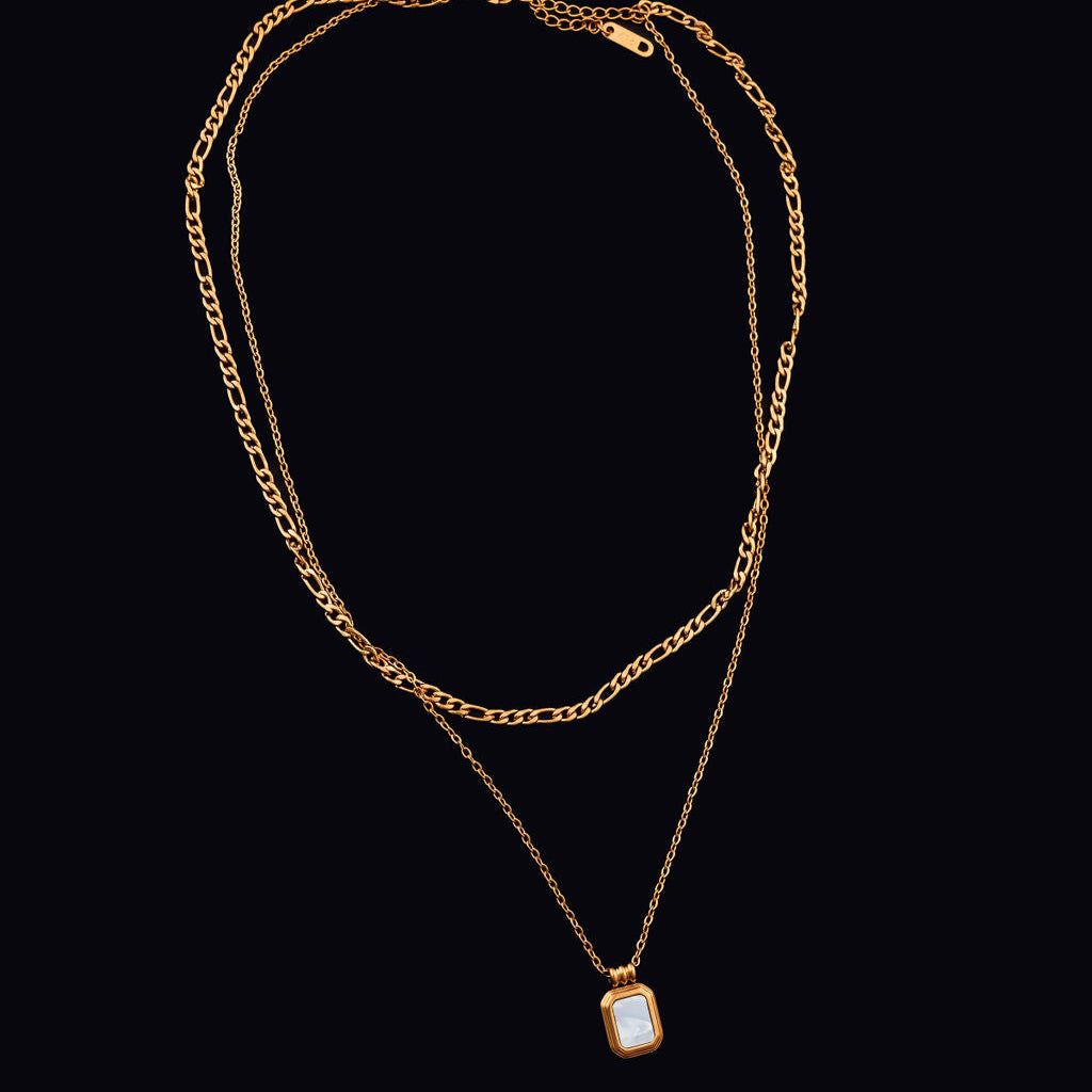 STEWARD &amp; JAMES - MEGAN NECKLACE - WHITE