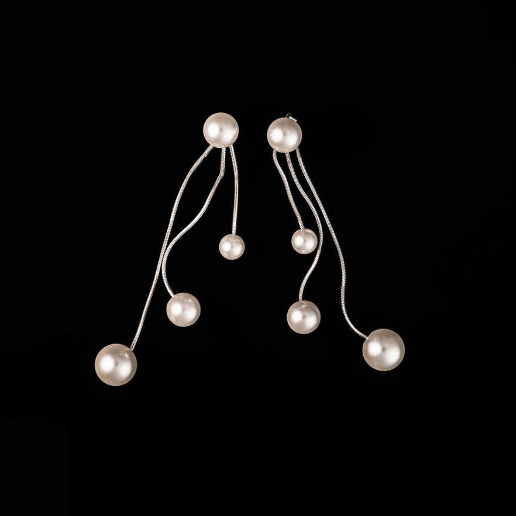 STEWARD &amp; JAMES - CAMILLE EARRINGS - SILVER