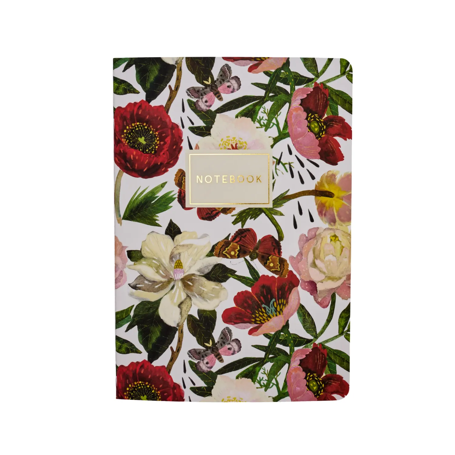 PEONIES NOTEBOOK
