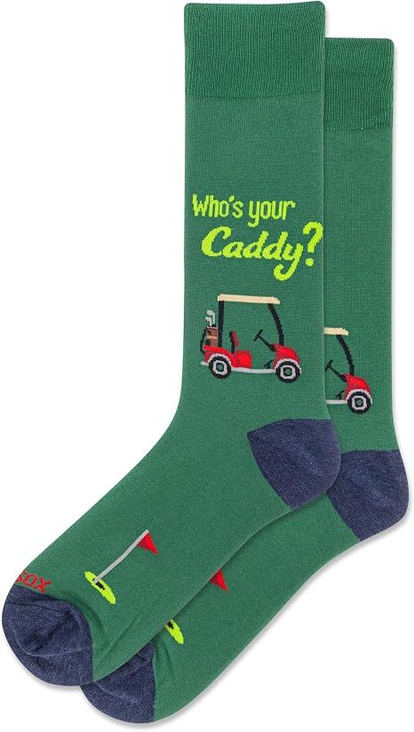 WHO'S YOUR CADDY MEN'S SOCKS