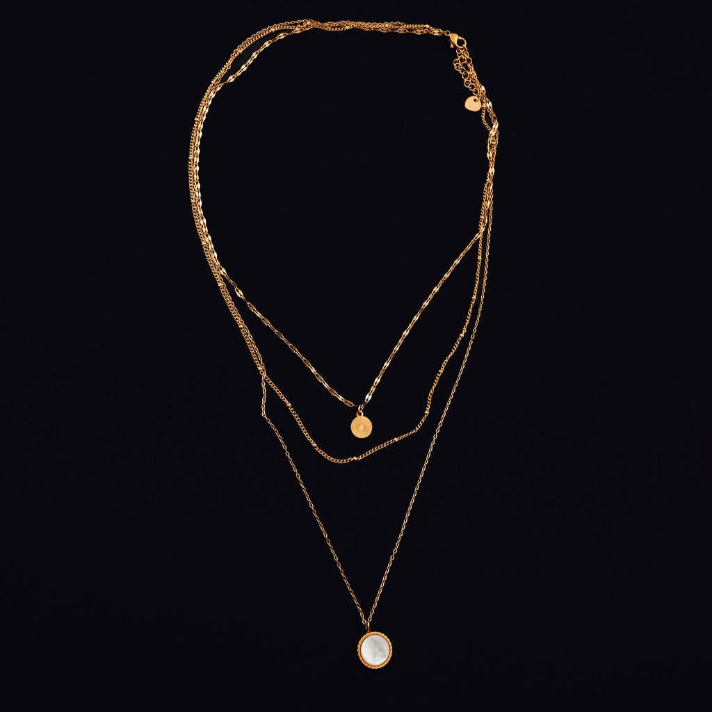 STEWARD &amp; JAMES - SHELBY LAYERED NECKLACE