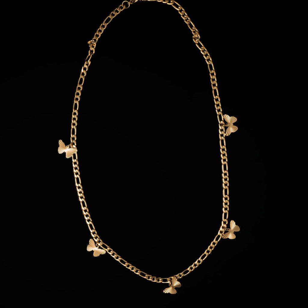STEWARD &amp; JAMES - BEULAH BUTTERFLY NECKLACE