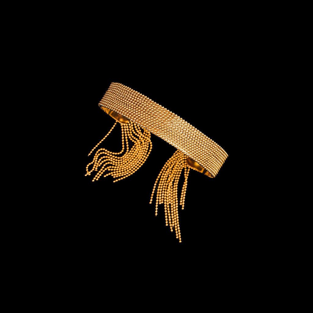 STEWARD &amp; JAMES - JACQUELINE TASSEL CUFF