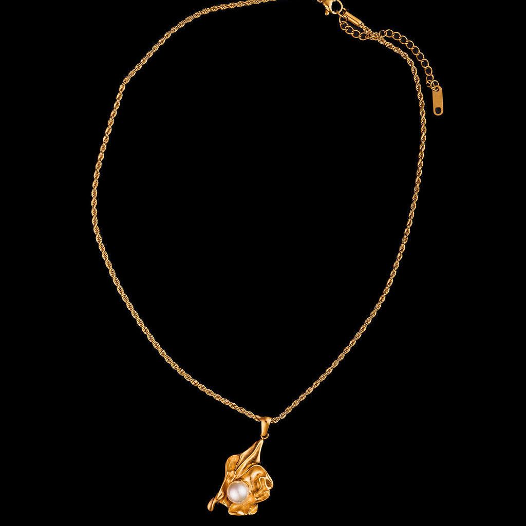 STEWARD &amp; JAMES - OYSTER NECKLACE