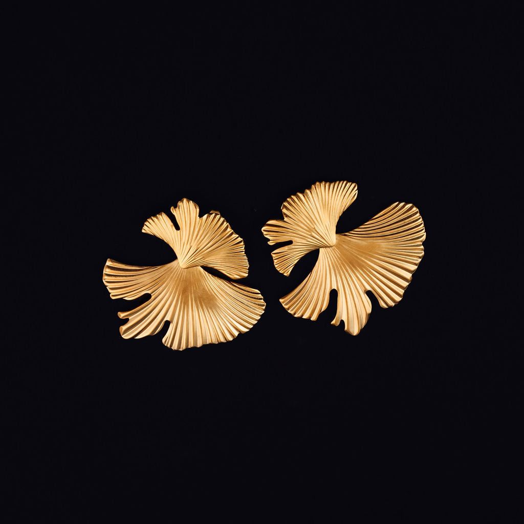 STEWARD &amp; JAMES - GINKGO EARRINGS