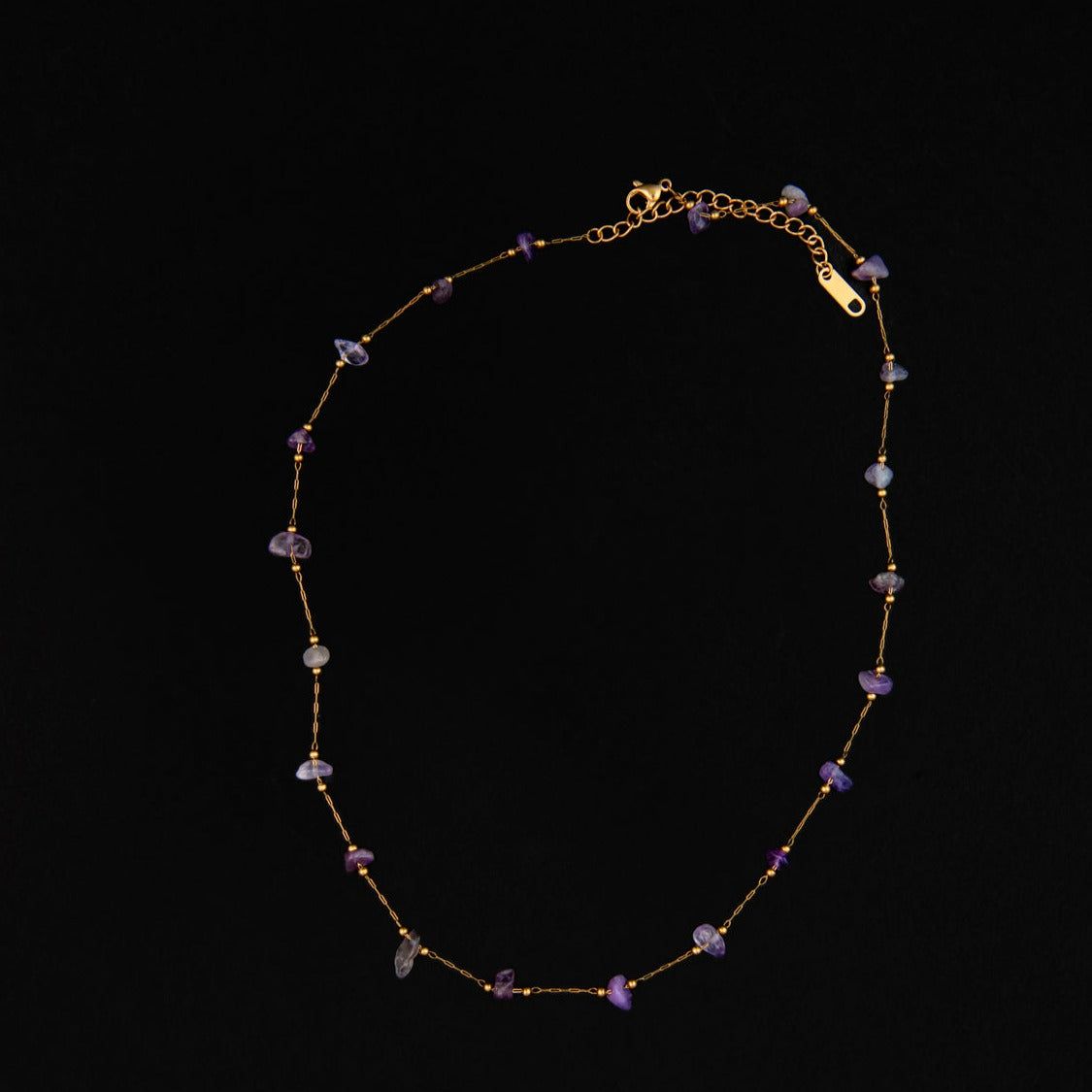 STEWARD &amp; JAMES - AMETHYST NECKLACE