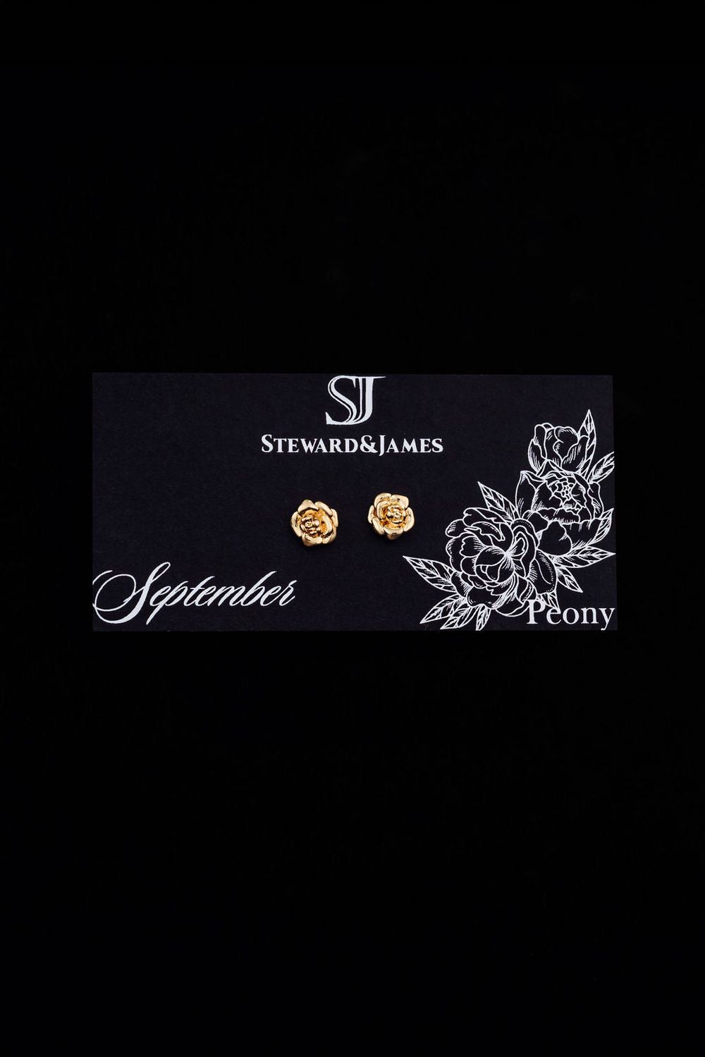 STEWARD &amp; JAMES - OCTOBER MARIGOLD STUDS