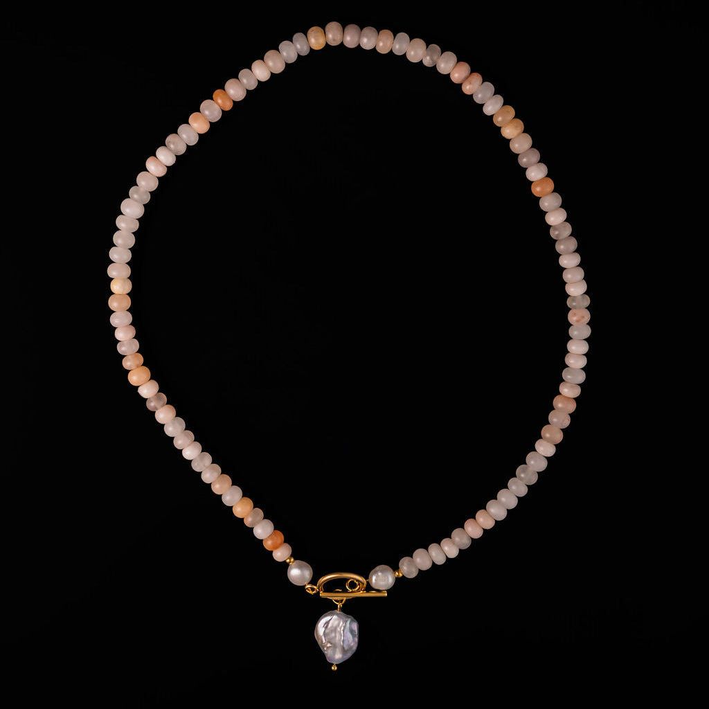STEWARD &amp; JAMES - AL BEADED NECKLACE - SUNSET