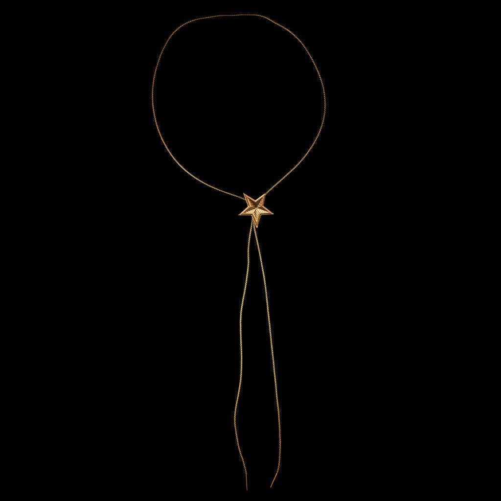 STEWARD &amp; JAMES - STAR BOLO TIE