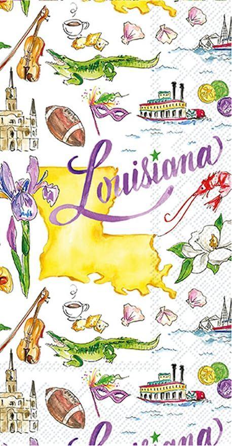 LOUISIANA TEA TOWEL 1